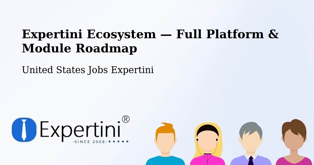 Expertini Ecosystem — Full Platform & Module Roadmap – Kill Devil Hills
